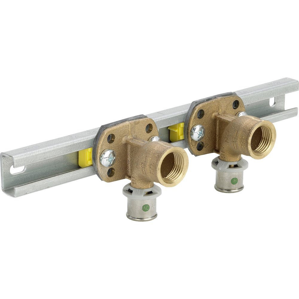 Viega Montageeinheit mit SC Sanfix 2141 in R1/2 x 16mm Rotguss