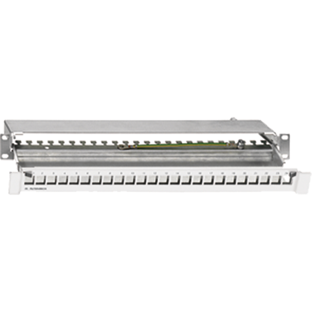 19" Patchpanel für max. 24 UM-Cat.6A iso A Module