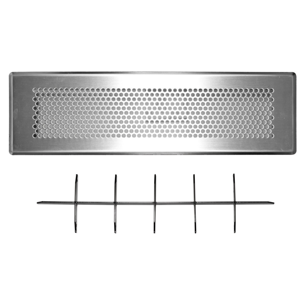 Vaillant Zuluftgitter für Boden-/Wandauslass Rundloch Edelstahl
