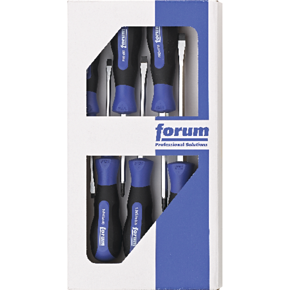 FORUM Schraubendreher-Satz 6tlg. PH 6kt.