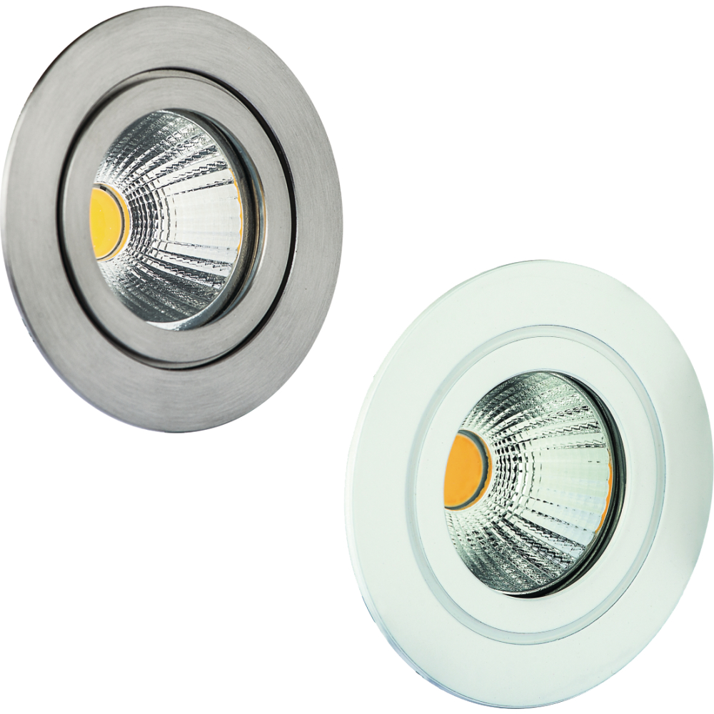 LED-Einbaustrahler rund IP 55