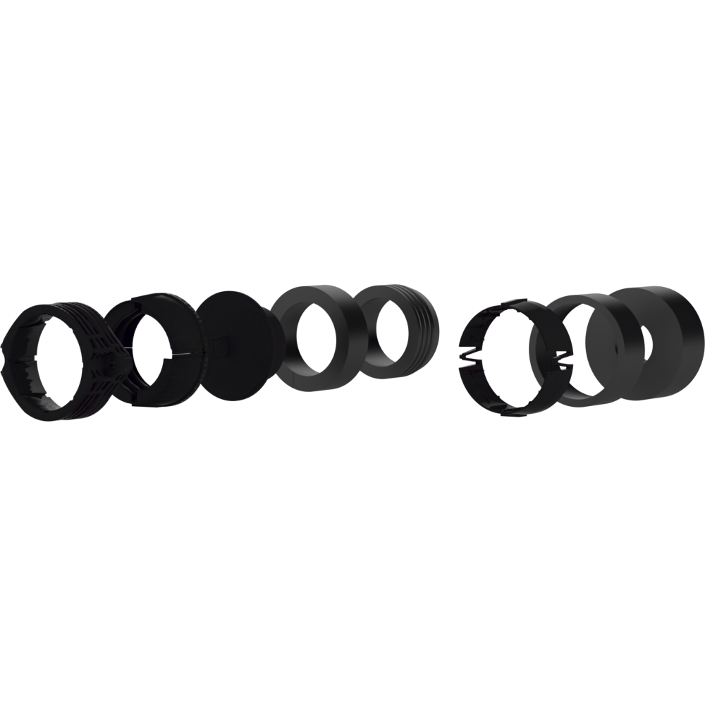Gasanschluss-Set BHP DN25 f. Mehrsparten-Bauherren-Paket