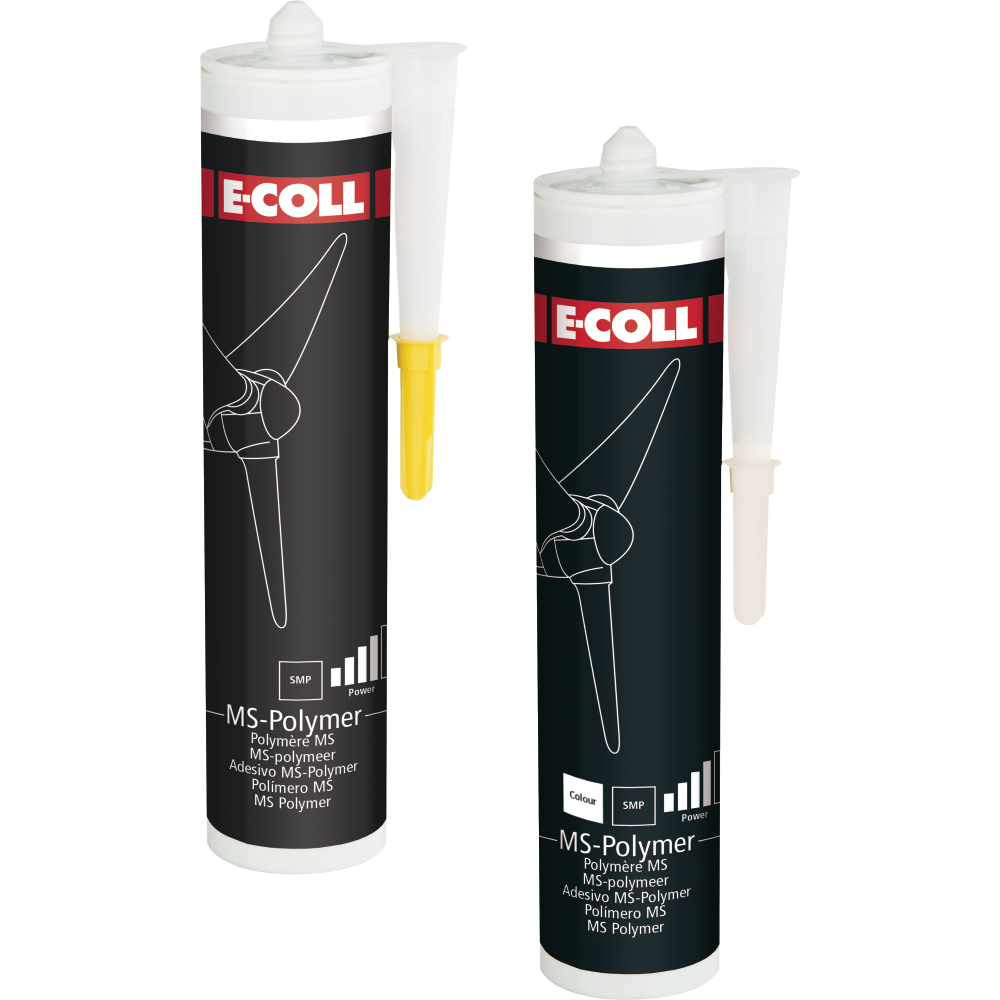 E-COLL MS-Polymer-Konstruktionskleber 290ml weiß
