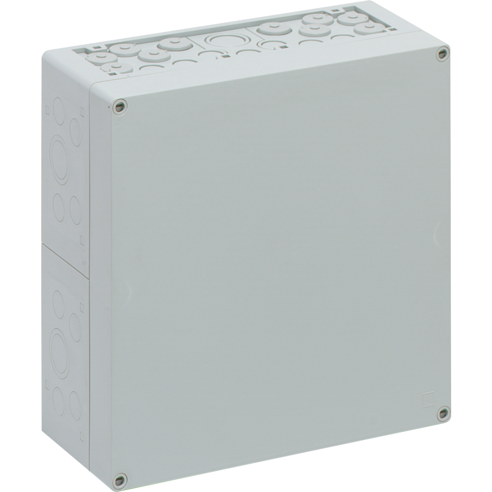 Leergehäuse AKL 2-g IP65 mit Anbaustutzen