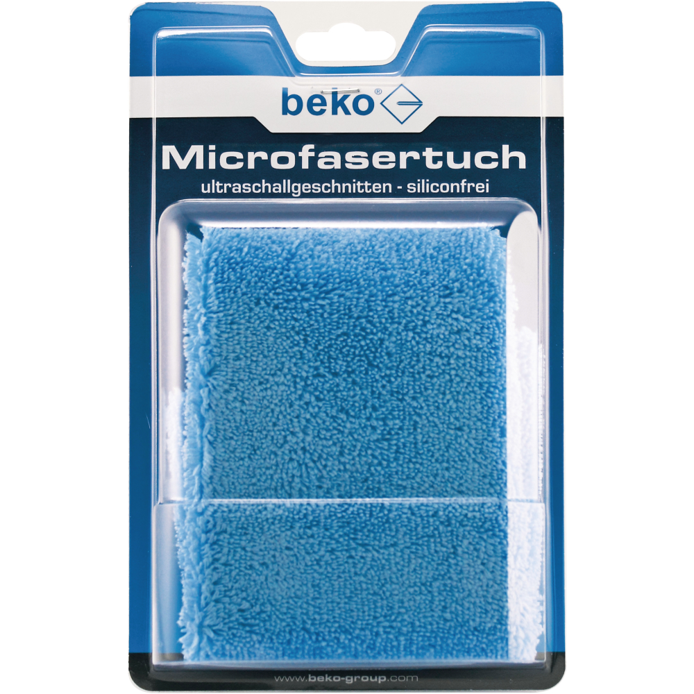 Microfasertuch, 40x40cm Farbe blau