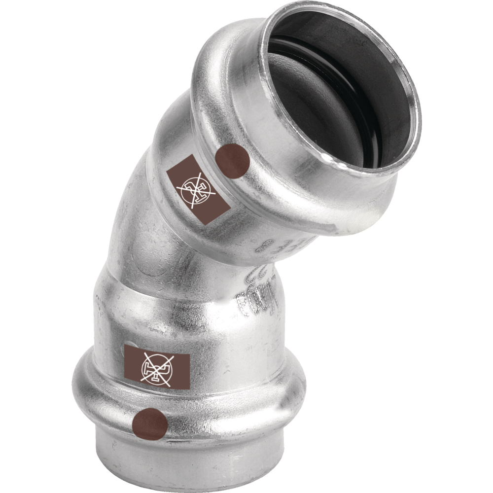 Bogen 45° I/I