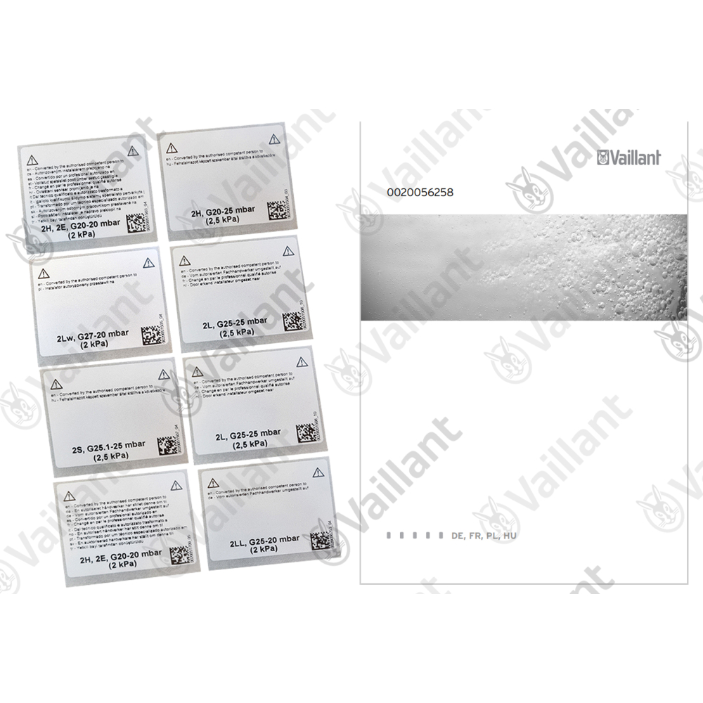 Vaillant Umstellsatz, E  LL Vaillant-Nr. 0020056258