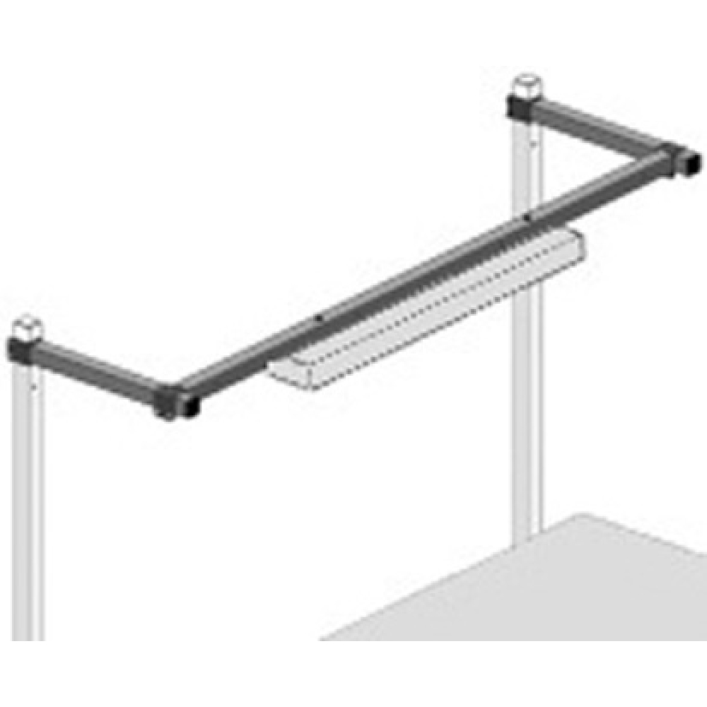 Halter f. Holmbefest. für Arbeitsplatzbeleuchtung
