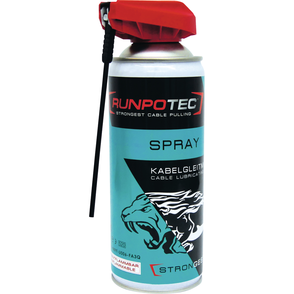 Kabelgleitmittel Spray 400ml Runpotec