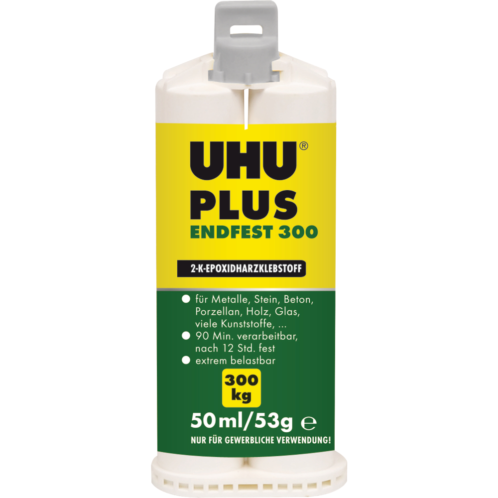 UHU® PLUS ENDFEST 300 2-Komponentenepoxidkleber