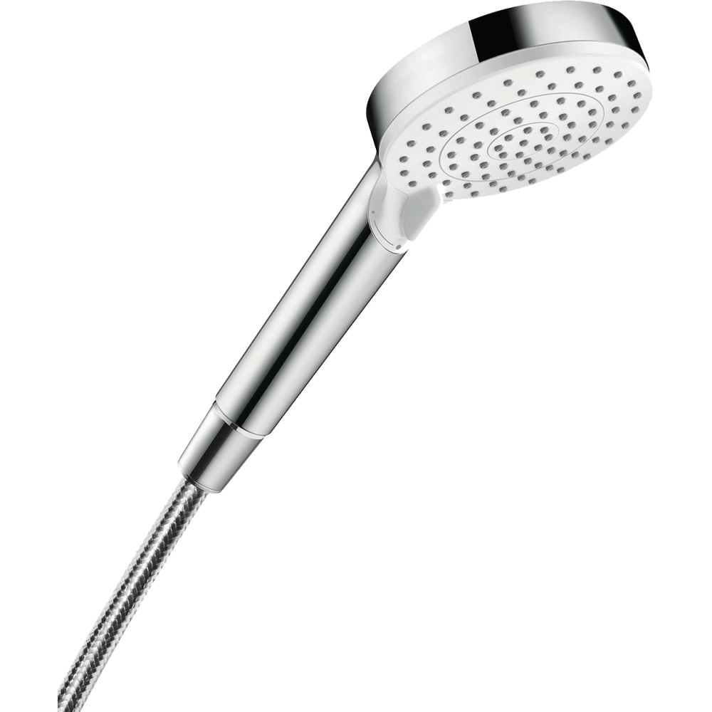 Handbrause Crometta Vario weiß/chrom