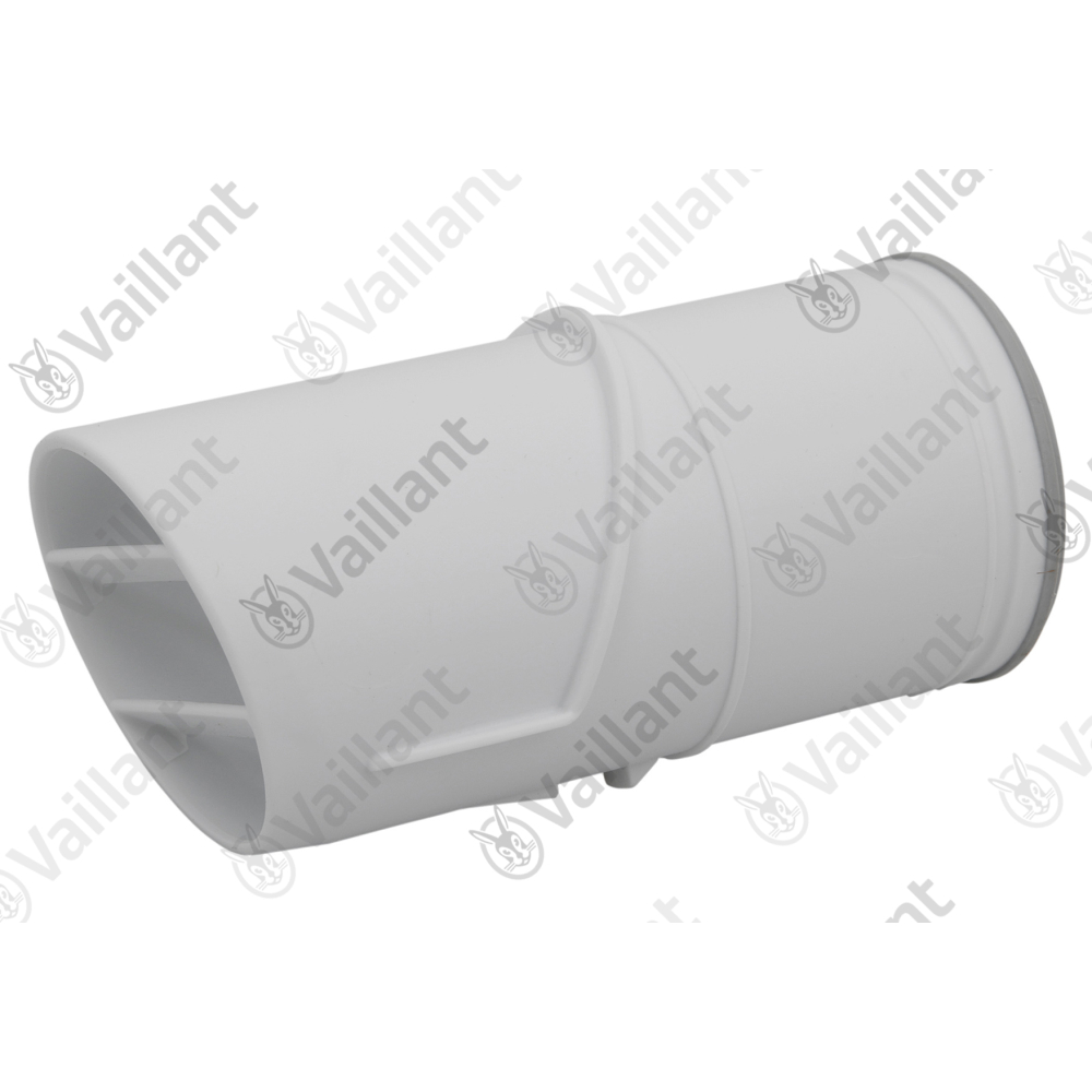 Vaillant Abgasrohr, Endstück, DN 60, weiß Vaillant-Nr. 0020231442