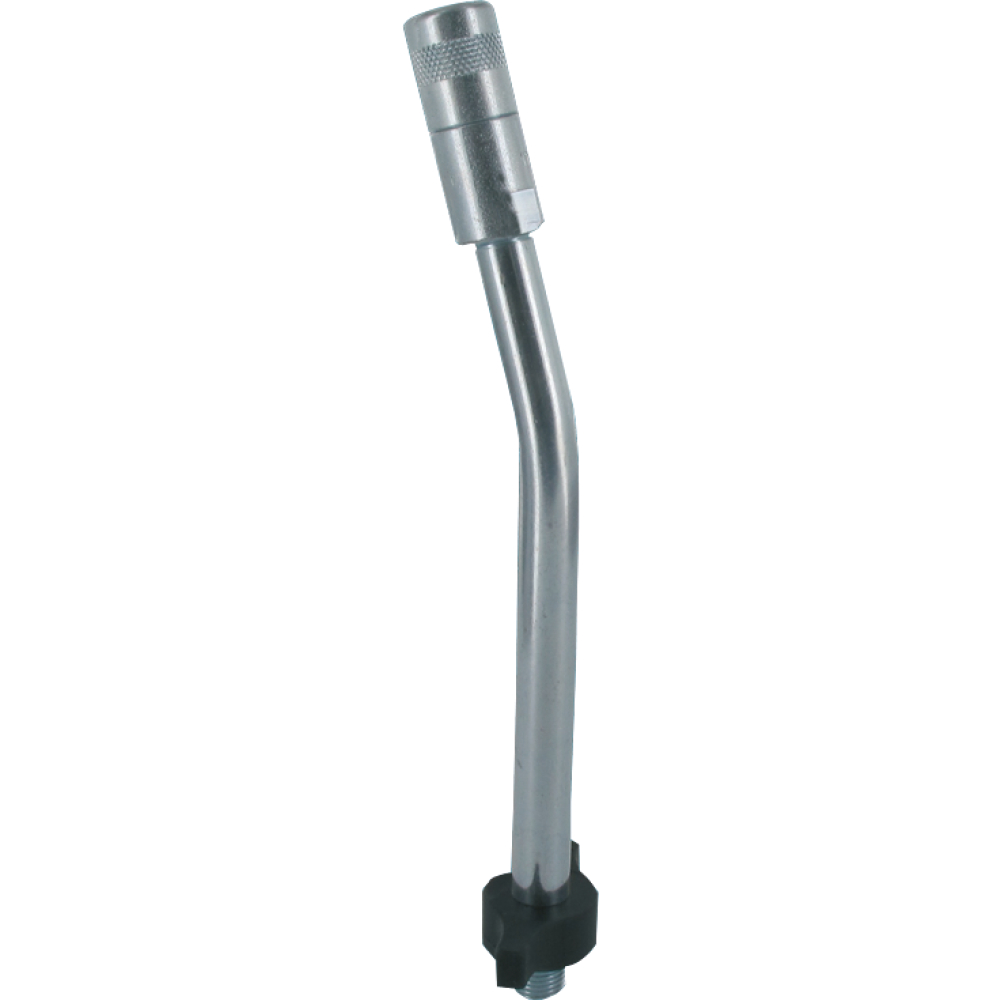 Zerkrohr gebogen M10x1 150mm mit Hydr.-Greifkopf