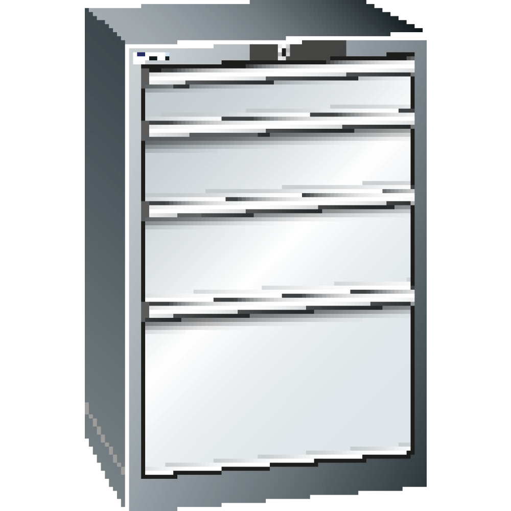 Schubladenschrank lg/lb H850,4 Schubl.