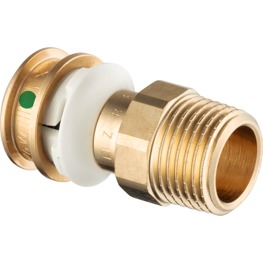 Viega Übergangsstück mit SC Raxofix DN10 5311.01 in DN10 x R1/2 Siliziumbronze