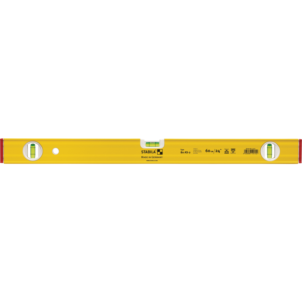Wasserwaage LM AS-2 150cm pulverbeschichtet Stabila