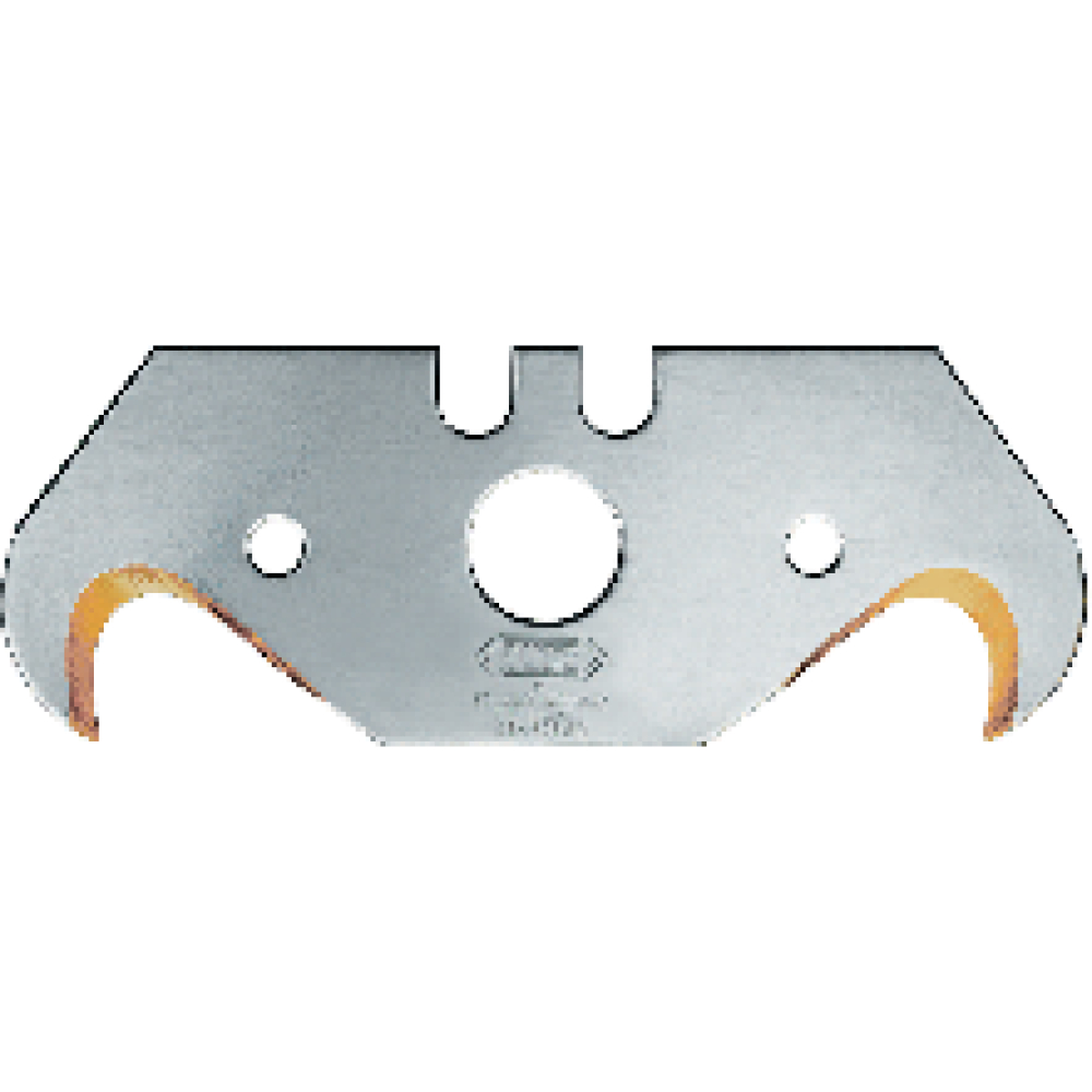 LUTZ BLADES Hakenklinge HL65-PB TiN 48,2x18,7x0,65mm 10St.