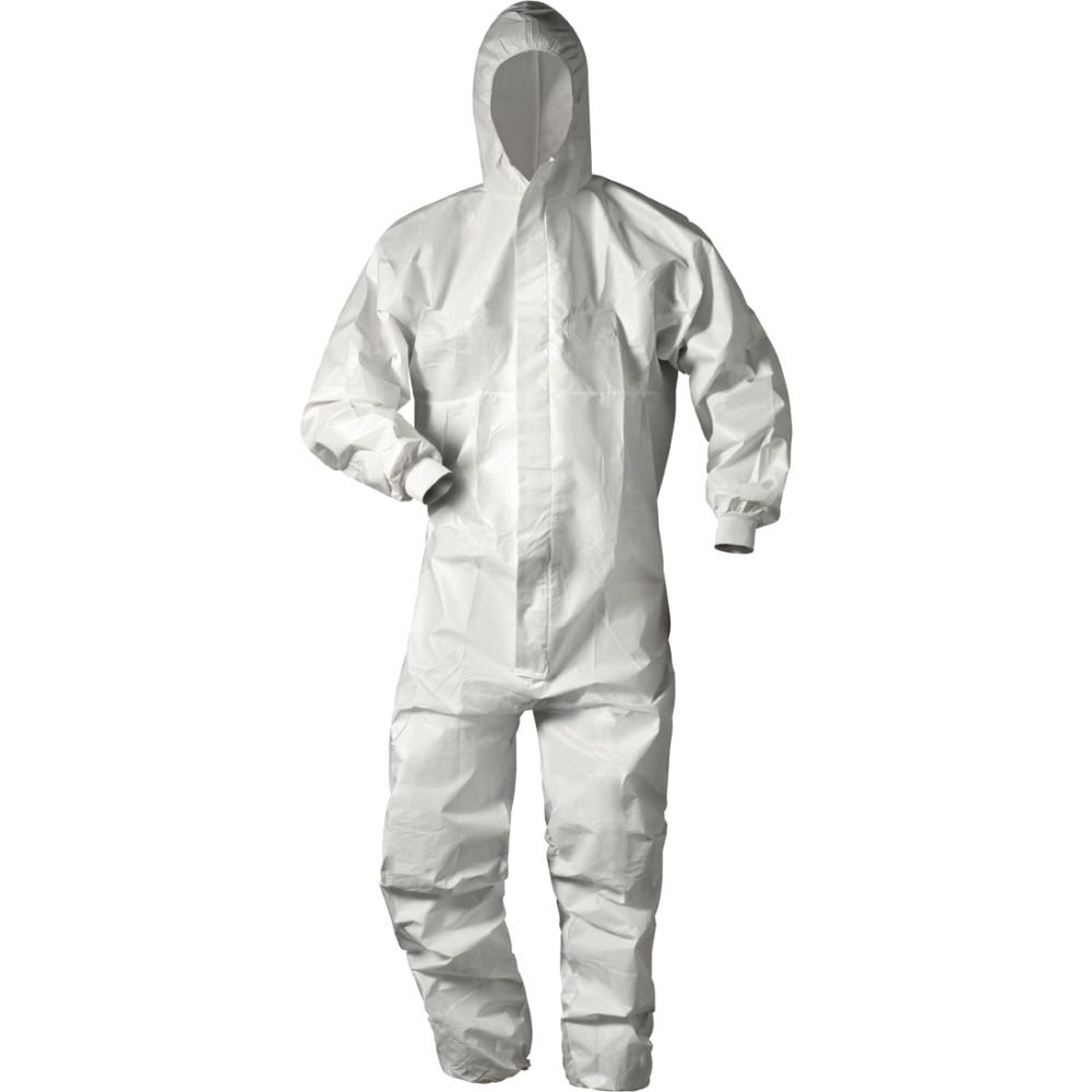 TECTOR® Schutzoverall HULSBERG CE Cat.3 Typ 5/6 weiß Gr.2XL
