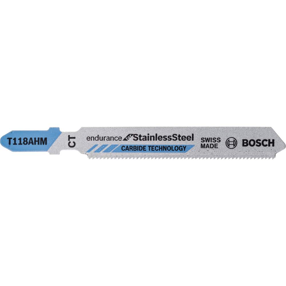 Bosch Stichsägeblatt T 118 AHM Carbide 83mm INOX (1,5-3mm)