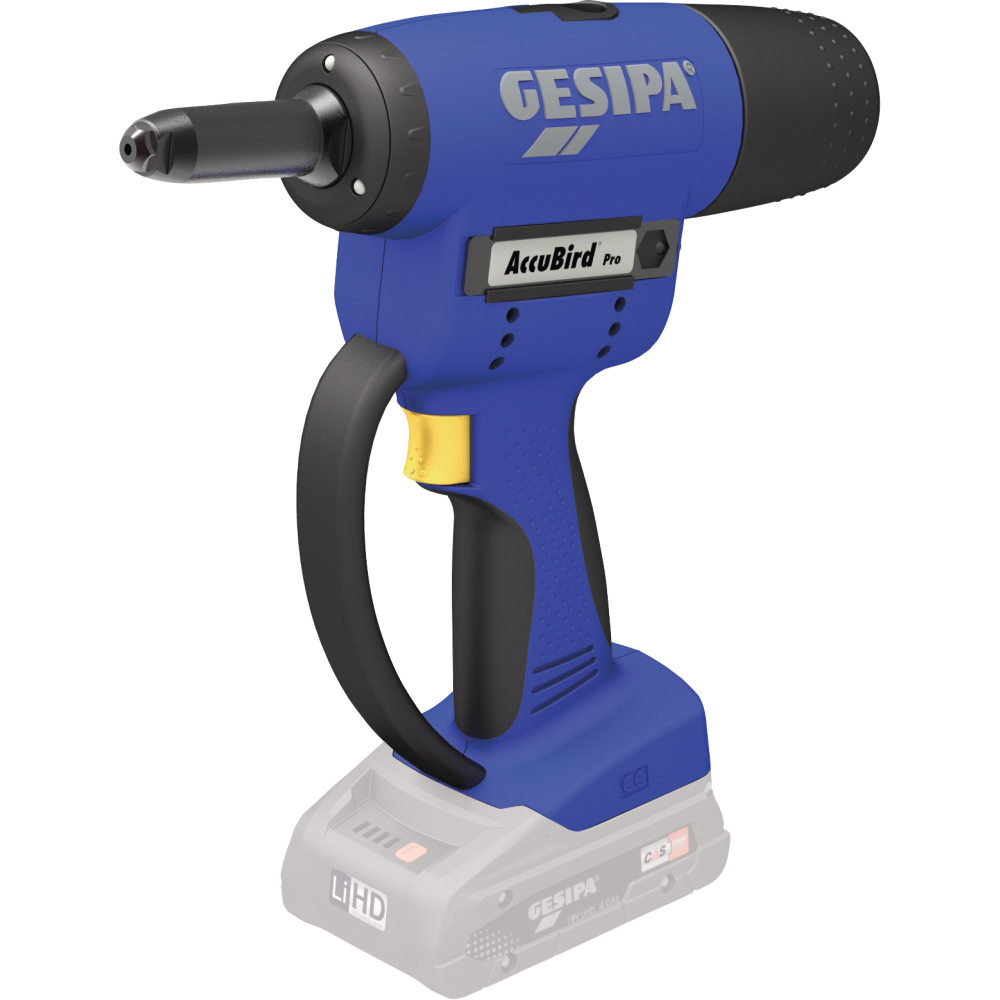 GESIPA Akku-Nietpistole solo AccuBirdPRO ohne Akku ohne Ladegerät Karton