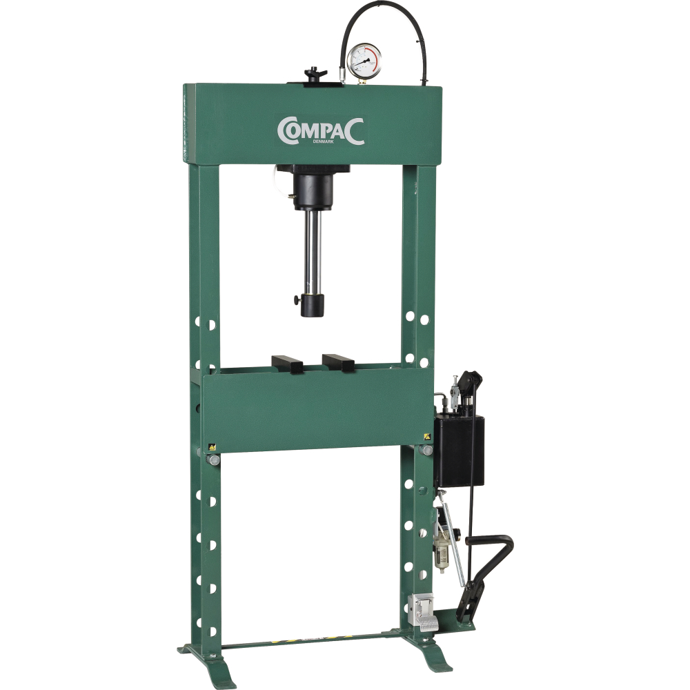 COMPAC Werkstattpresse FP 20 m. Fußpumpe 20t 921352-1