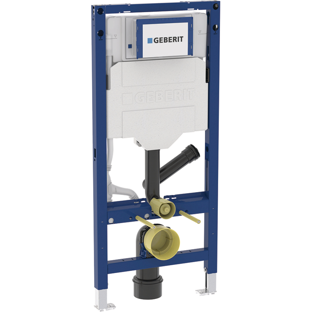 Geberit Wand-WC-Element Duofix für Sigma H 112cm, m UPSK 12cm, f Geruchsabs. Abl.