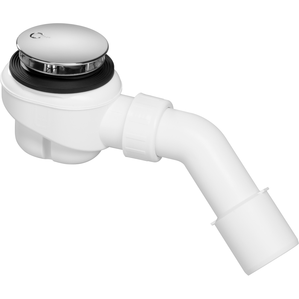 Viega Ablaufgarnitur Domoplex 6928 in 75mm x DN40/50 Kunststoff verchromt
