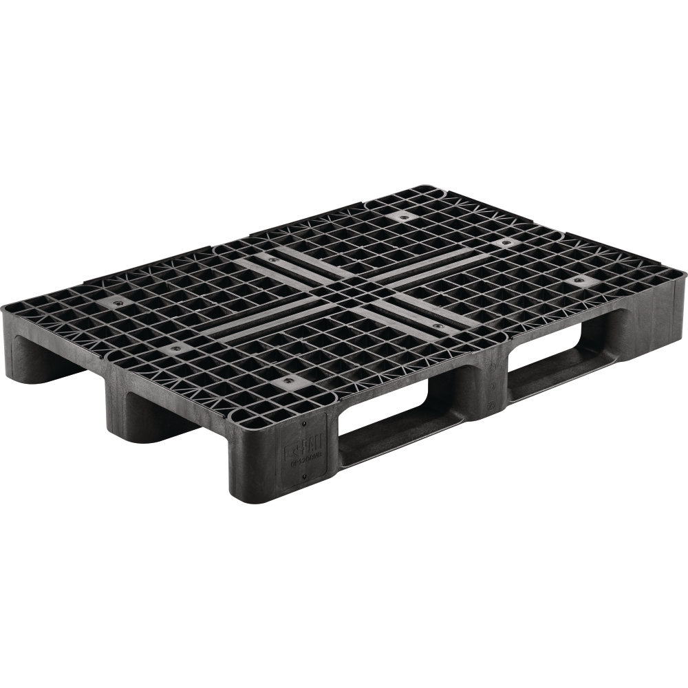 Kst.-Palette,durchbr. 1200x800x145mm, 1250kg