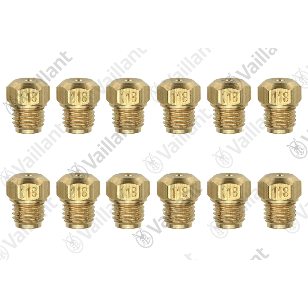 Vaillant Brennerdüse, 1,18, (x12) Vaillant-Nr. 291202