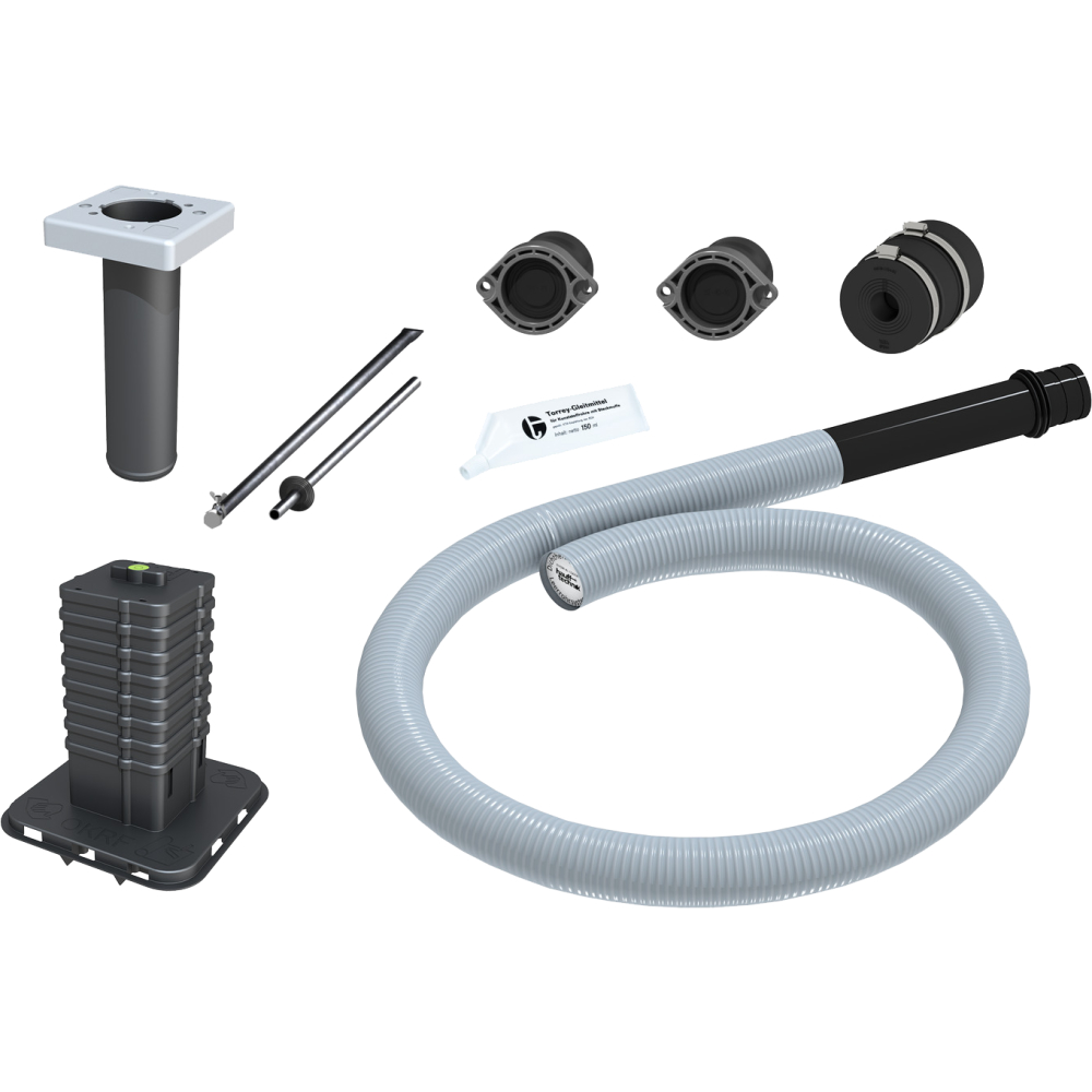 Einsparten-Bauherrenpaket ESH 3m f. Gebäude o. Keller o. Gasanschluss-Set