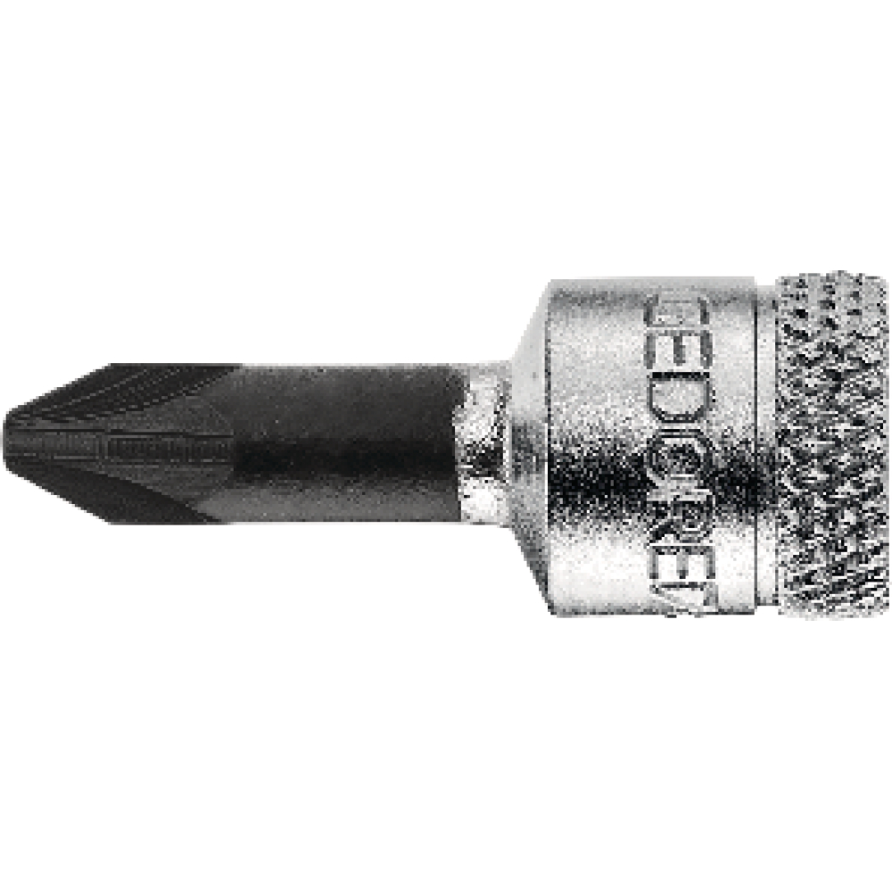 Schraubendreher-Einsatz 1/4" für Kreuzschlitz PZ