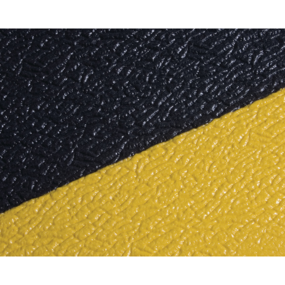 Anti-Ermüdungsmatte 0.9m x 1.5m, schwarz/gelb