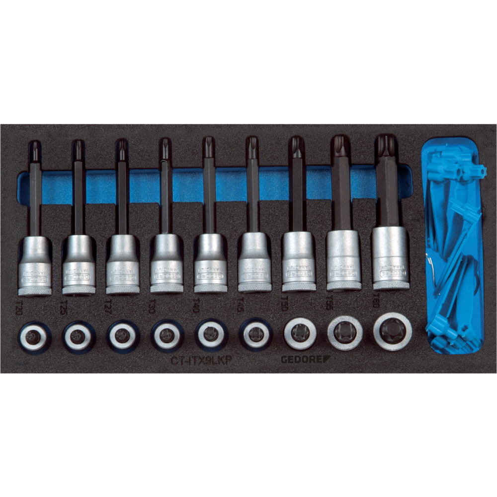 Werkzeugmodul CT1/3 mit Schraubendrehereinsätzen T19-60 und