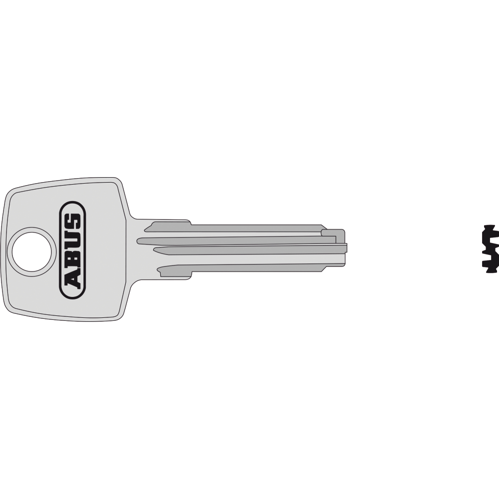 Schlüsselrohling 43752 ABUS für EC550