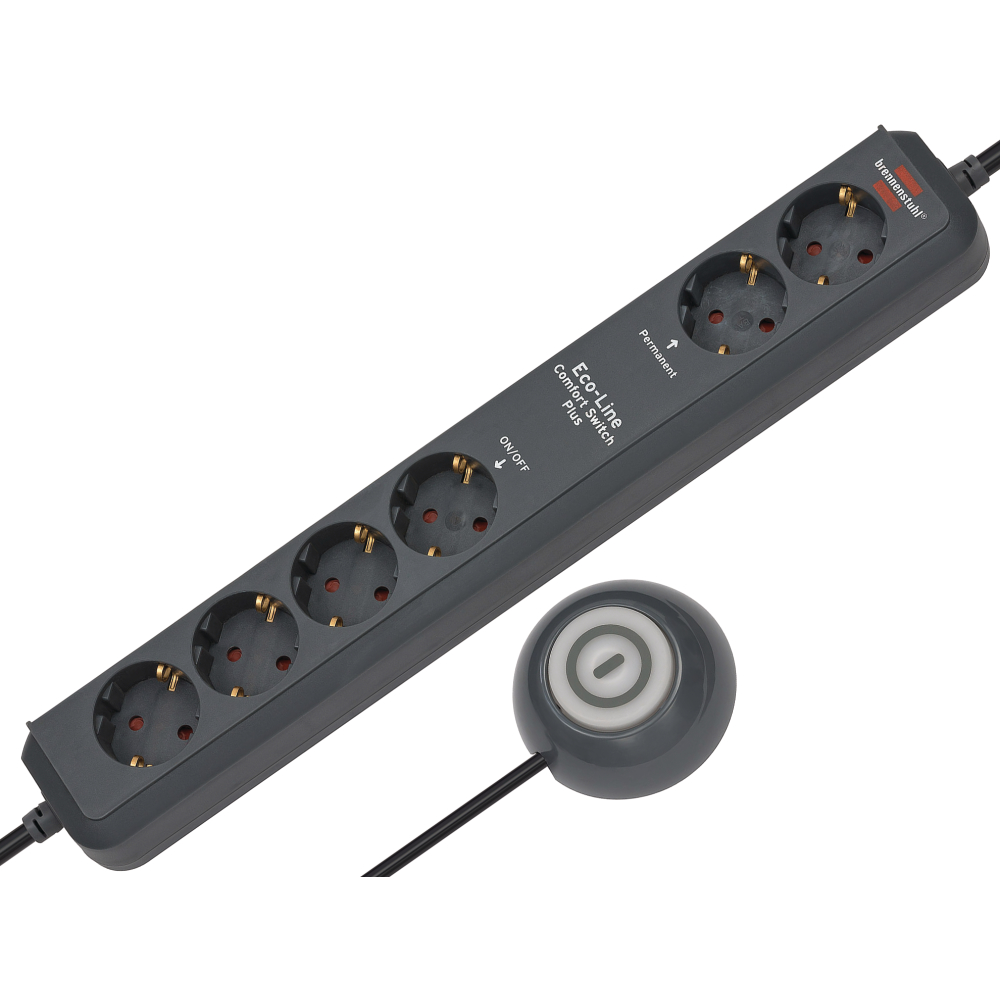 Steckdosenleiste EL CSP24 6-fach 1,5m H05VV-F 3G1,5